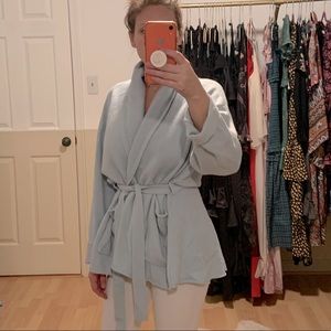 CINQ A SEPT Blue cashmere sweater